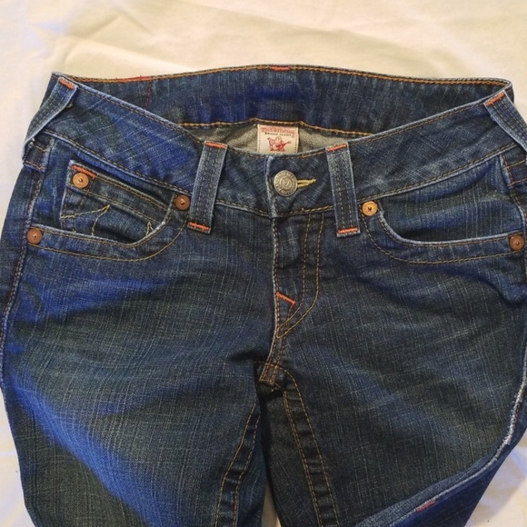 Vintage Lowrise True Religion Julie Jeans 27 - Picture 4 of 6